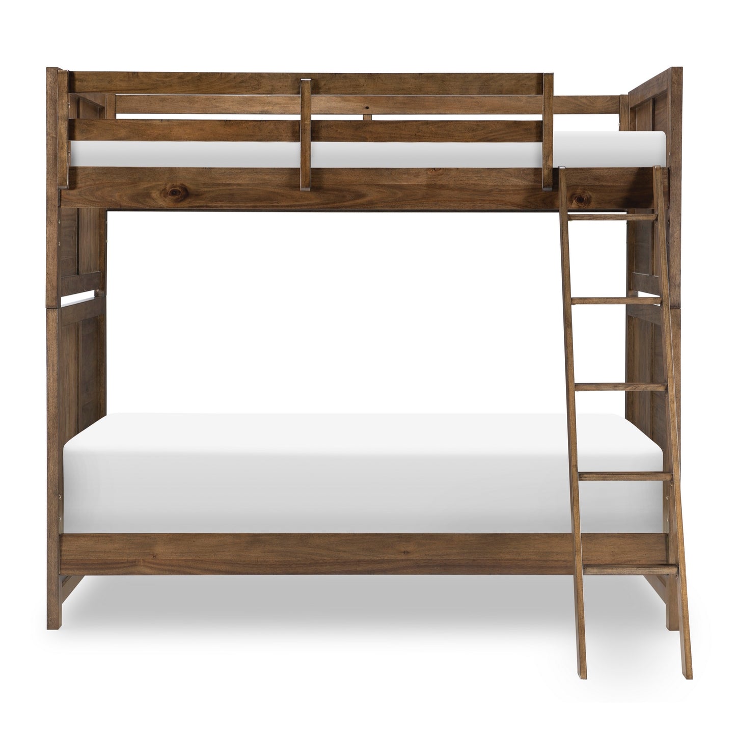 Summer Camp Twin Over Twin Bunk Bed - Brown