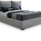 Misha Polyester Fabric Bed - Queen