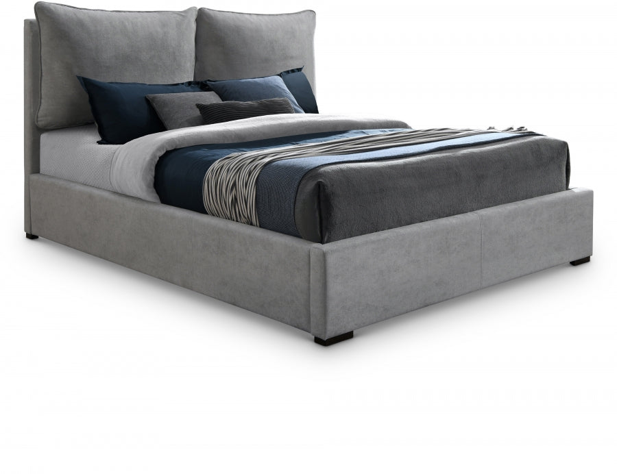 Misha Polyester Fabric Bed - Queen