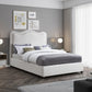 Felix Linen Fabric Bed - Full