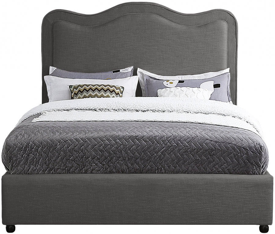 Felix Linen Fabric Bed - King