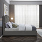 Felix Linen Fabric Bed - King