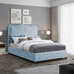 Felix Linen Fabric Bed - Full