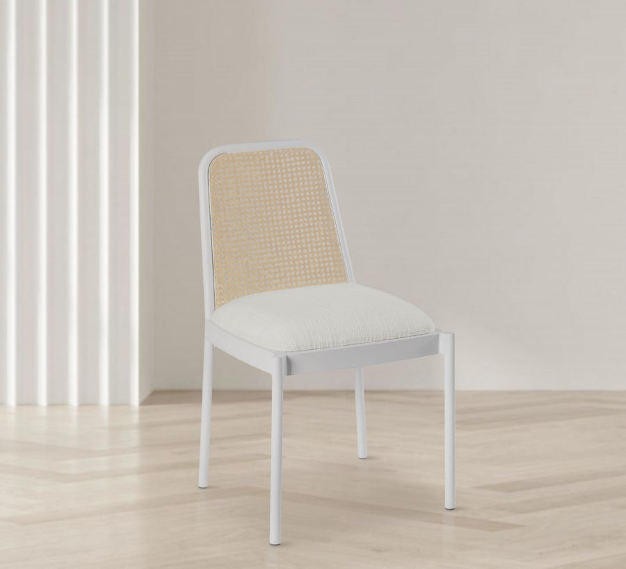 Atticus Boucle Fabric Dining Chair
