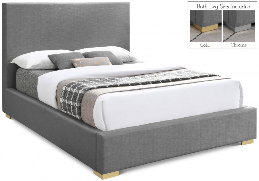 Crosby Linen Bed - Queen