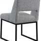 Jayce Boucle Fabric Dining Chair