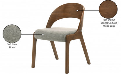 Woodson Linen Textured Dining Chair