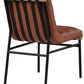 Burke Faux Leather Dining Chair