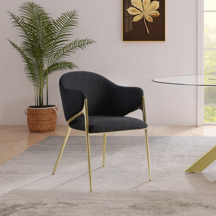 Nial Boucle Fabric Dining Chair