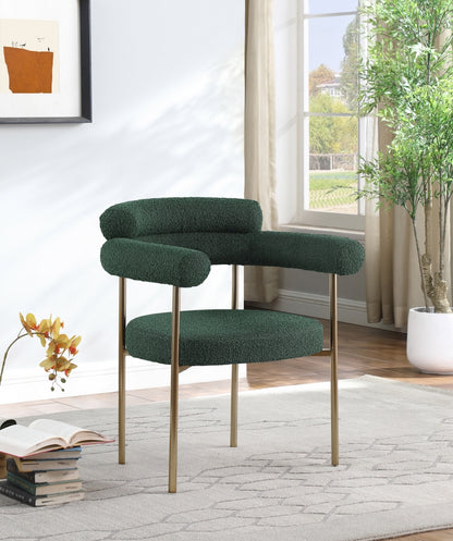 Blake Boucle Fabric Dining Chair