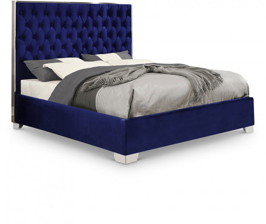 Lexi Velvet Bed - Full