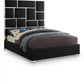 Milan Faux Leather Bed - Queen