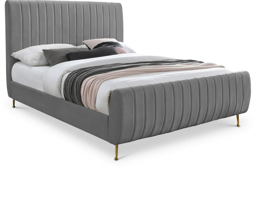 Zara Velvet Bed - Full