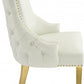 Tuft Faux Leather Dining Chair