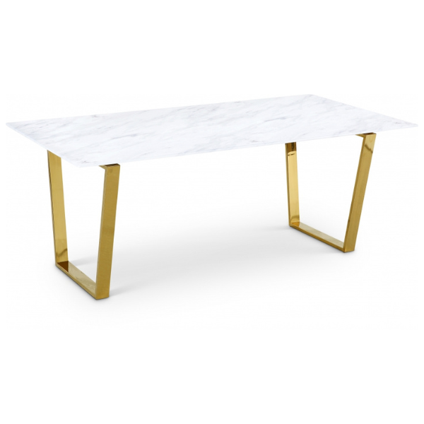 Cameron Gold Dining Table