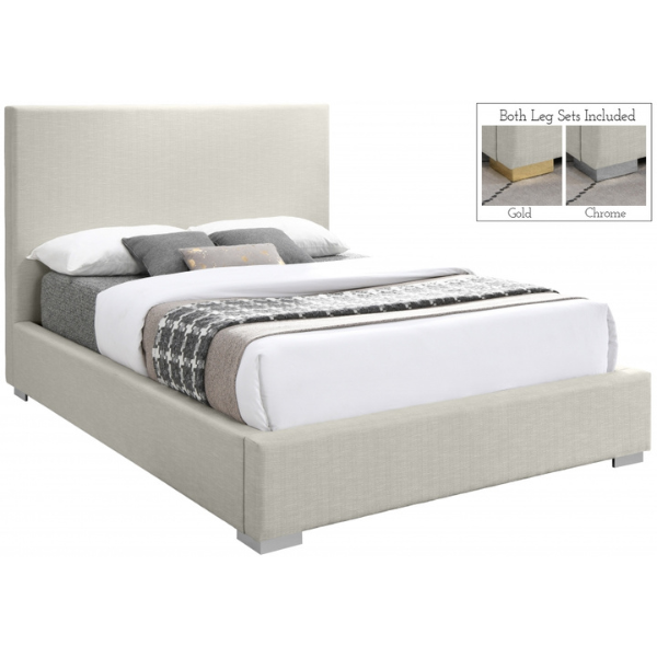 Crosby Linen Bed - King