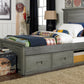 Lucca Twin Bed - Weathered Grey