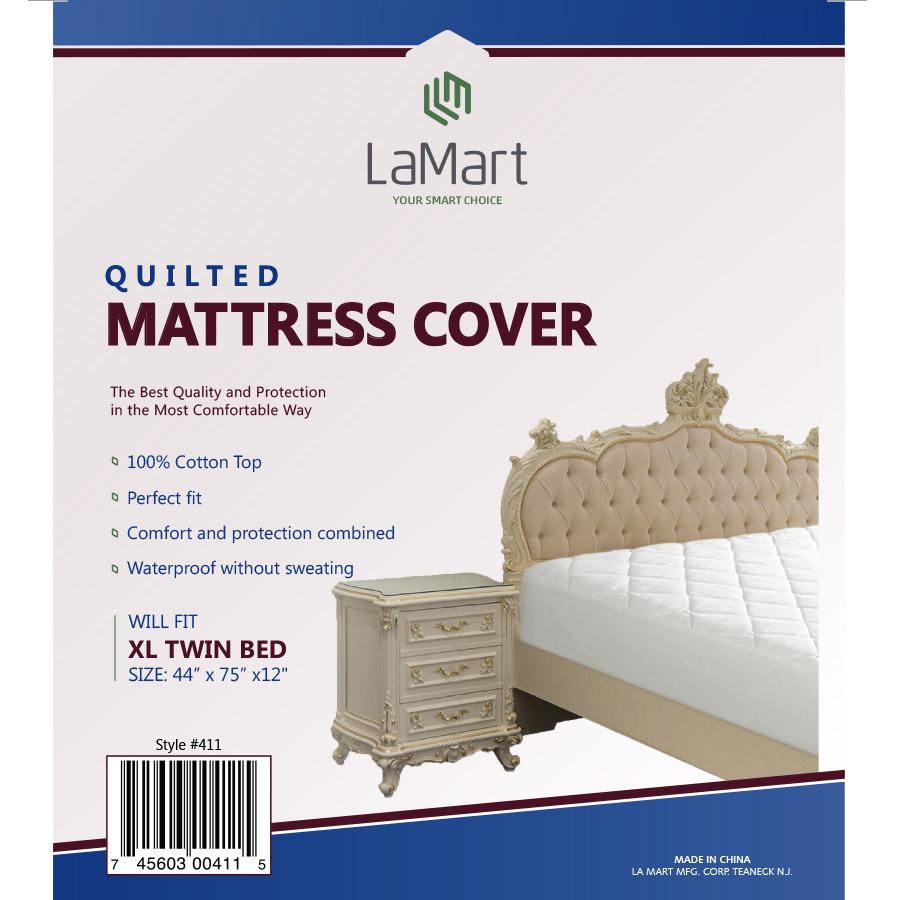 Lamart Quilted (Waterproof) Mattress Pad Pads