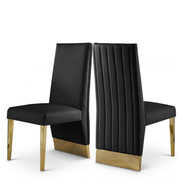 Porsha Faux Leather Dining Chair