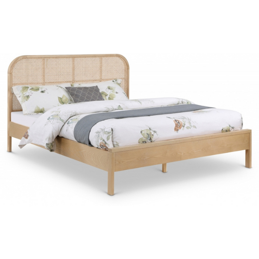 Siena Ash Wood Bed - King