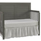 Castello Full Panel Crib - Weathered Grey