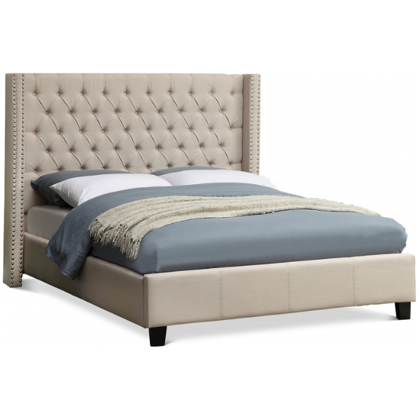 Ashton Linen Bed - Full
