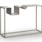 Zigzag console table